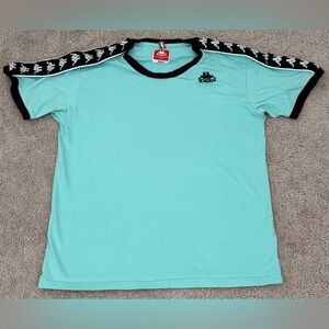 Kappa Women’s Short Sleeve Blue T Shirt Size Small